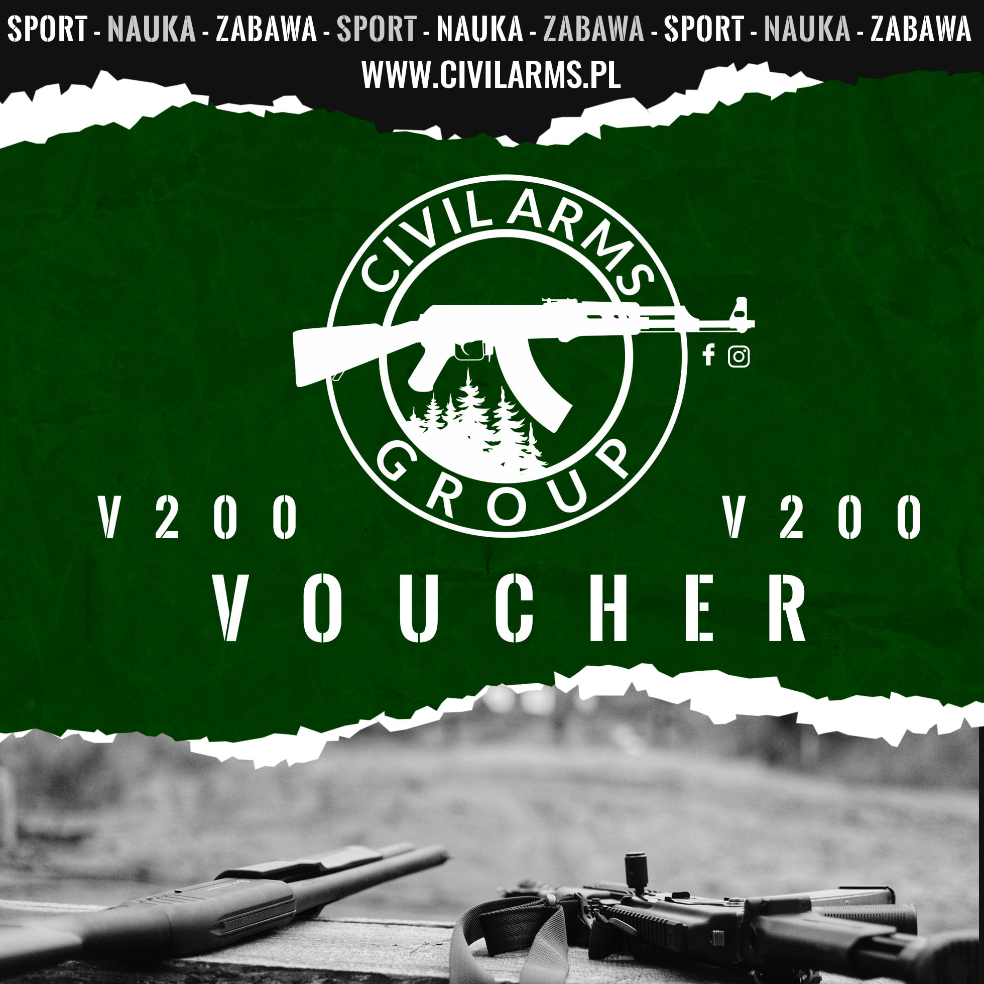 voucher strzelecki CivilArms v200