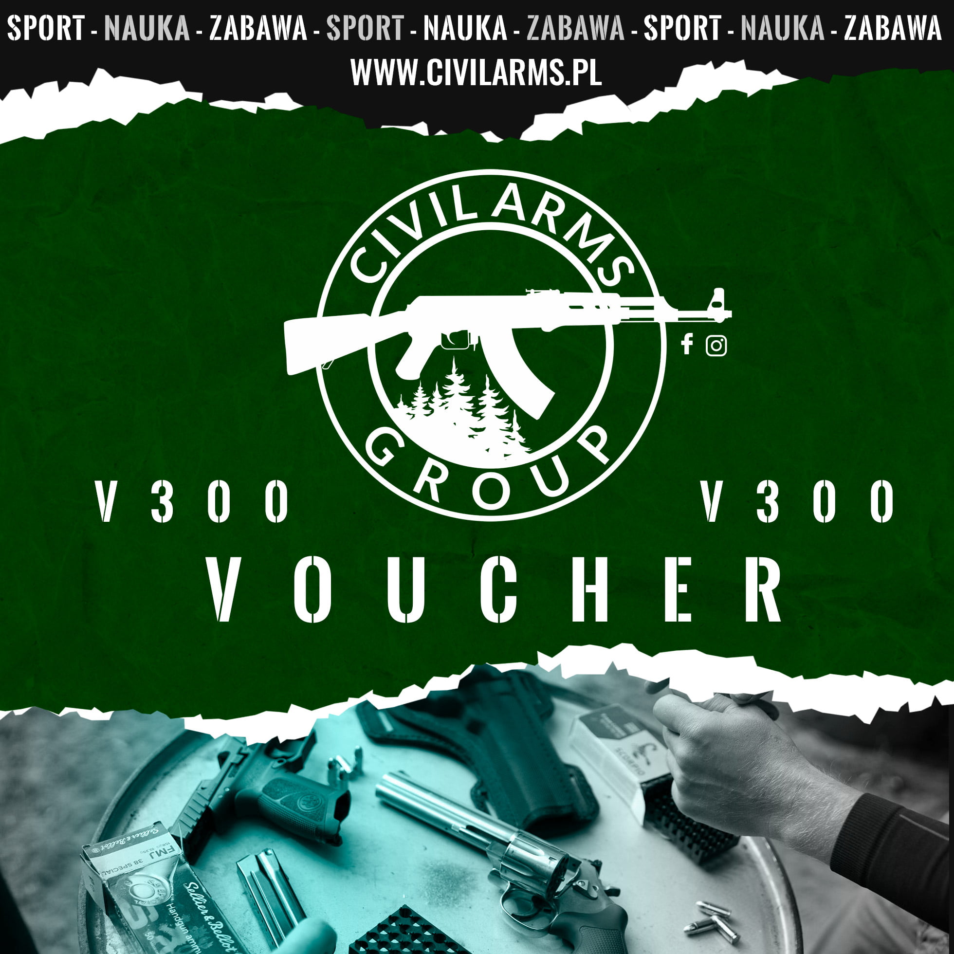 voucher strzelecki CivilArms v300