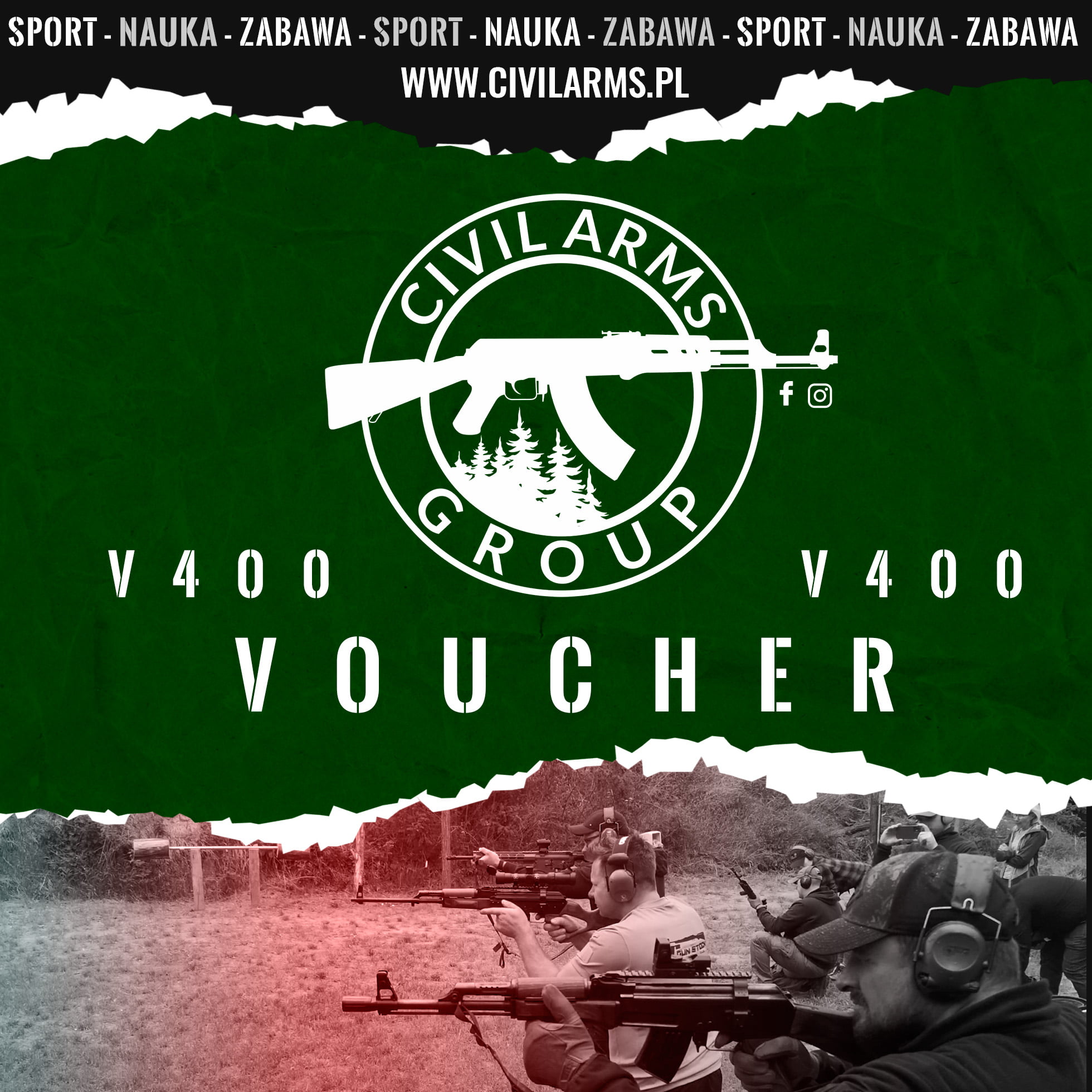 voucher strzelecki CivilArms v400